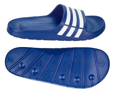 adidas duramo slide badelatschen herren adiletten badeschlappen blau|adidas Duramo Slide Men's Bathing Shoes .